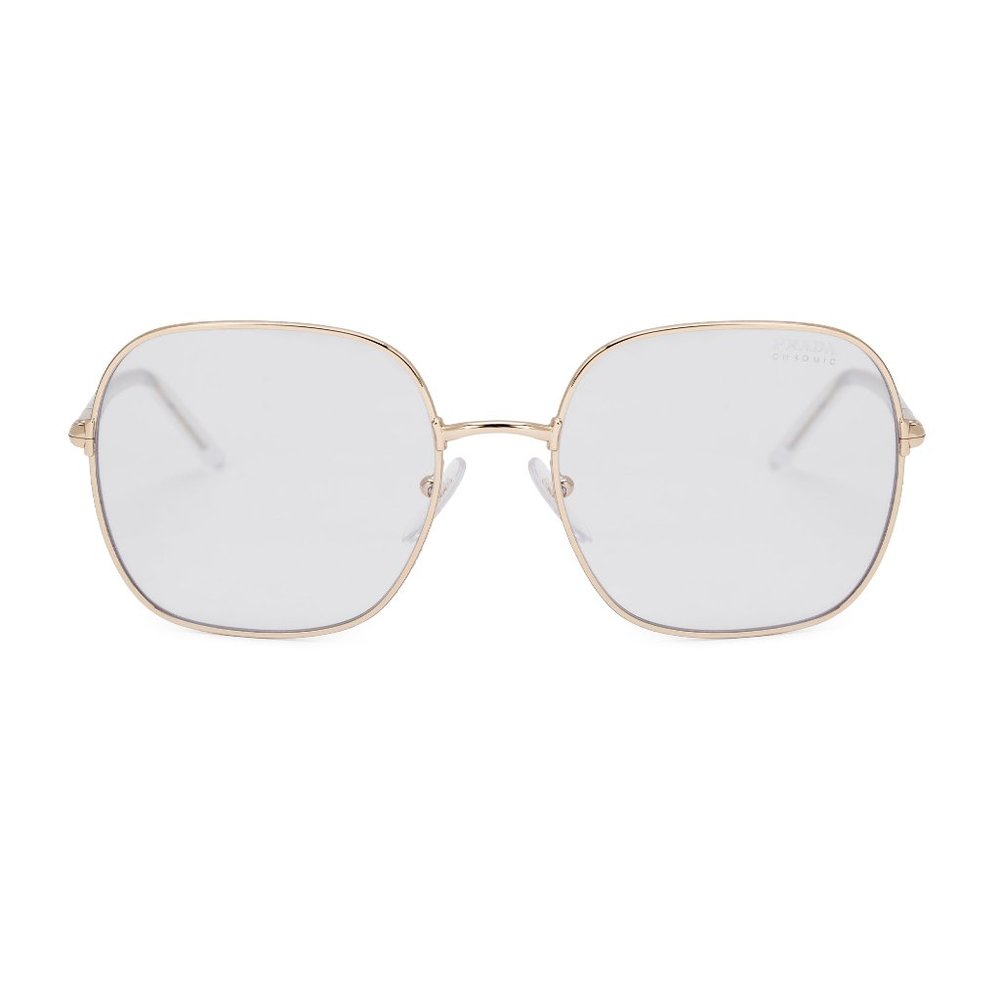 Prada White Square Sunglasses
